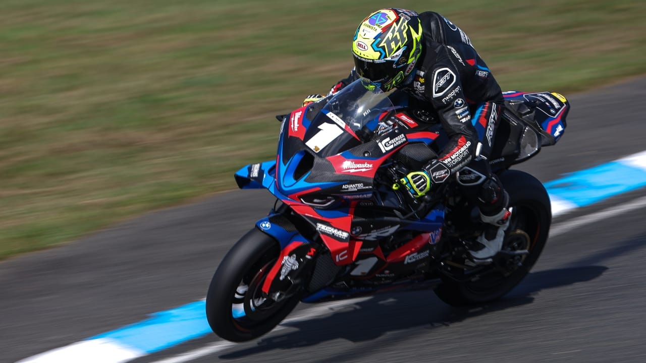 FSBK Championnat de France Superbike 2024 - record Kenny Foray avec sa BMW M 1000 RR Tecmas