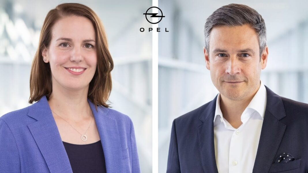 Opel nomme Vanessa Repp Directrice des Future Product et Tobias Gubitz, Directeur des ventes mondiales